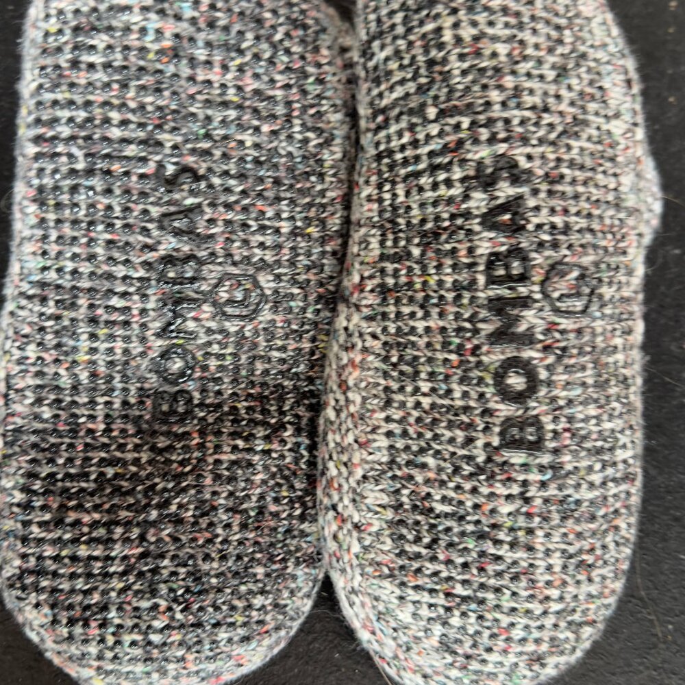 Bomba gripper slipper sherpa lined Large